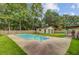 Large in-ground pool with a detached garage, perfect for relaxation and entertainment at 114 Stewart St, Goose Creek, SC 29445