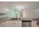 Kitchen with white cabinets, granite countertops, and stainless steel dishwasher at 115 Golfview Ln, Summerville, SC 29485