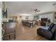 Spacious living room featuring hardwood floors, lots of natural light, and an open floor plan at 1235 Sunset Dr, Charleston, SC 29407