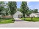 Charming home with lush green lawn, mature trees, and a cozy front porch at 1302 Aubry Dr, Moncks Corner, SC 29461