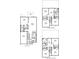 Floor plan showing the layout of both stories, including bedrooms, bathrooms, kitchen, and garage at 141 Haventree Ct, Summerville, SC 29486