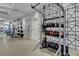 Fitness center with rack of weights, kettlebells, and TRX training system at 157 Pocket Bend Cir, Summerville, SC 29486