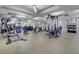Well-equipped gym features ample machines, weights, and mirrored walls at 157 Pocket Bend Cir, Summerville, SC 29486