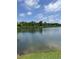 Picturesque lake view featuring calm water, lush shoreline vegetation, and clear skies, creating a serene and scenic vista at 1588 Paradise Lake Dr, Mount Pleasant, SC 29464