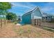 Large backyard with a fire pit area, partial fence and plenty of open space at 1589 Seabago Dr, Charleston, SC 29414