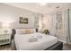 Brightly-lit bedroom with contemporary decor and comfortable furniture at 1600 Long Grove Dr # 1512, Mount Pleasant, SC 29464