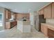 Bright kitchen includes stainless steel appliances and a center island, perfect for any home cook at 195 Highwoods Plantation Ave, Summerville, SC 29485