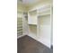 Walk-in closet featuring custom shelving and ample storage space for organization at 225 Slipper Shell Ct, Mount Pleasant, SC 29464