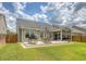 Backyard with fenced yard, grill and patio, great for barbecues at 227 Spectrum Rd, Summerville, SC 29486