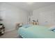 Comfortable carpeted bedroom with closet space, desk, and a ceiling light at 2292 Skyler Dr, Mount Pleasant, SC 29466