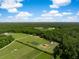 Acreage featuring a pond, outbuildings, and fenced yard, perfect for outdoor activities at 2470 Breakaway Trl, Johns Island, SC 29455