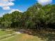 Aerial view of the treed and fenced property offers potential for nature walks and recreational enjoyment at 2470 Breakaway Trl, Johns Island, SC 29455