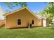 Backyard of a home featuring a lawn, trees and the home's siding at 258 Trickle Dr, Summerville, SC 29483