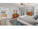 Bedroom featuring ample natural light, a ceiling fan, and ensuite bathroom at 2772 Latrobe Ct, Mount Pleasant, SC 29466
