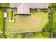 Aerial view of expansive backyard with lush lawn and well-maintained landscaping offering privacy at 2912 Doncaster Dr, Charleston, SC 29414