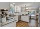 Modern kitchen with granite countertops, stainless steel appliances, and ample cabinet space at 2916 Shadow Ln, North Charleston, SC 29406