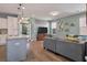 Open-concept living area blending kitchen and living spaces, ideal for entertaining and Gathering gatherings at 3046 Sweetleaf Ln, Johns Island, SC 29455