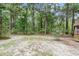 Spacious, secluded backyard featuring mature trees and plenty of room for outdoor activities at 320 Compton Xing, Summerville, SC 29485