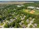 Expansive aerial view of the community, highlighting the lush greenery and surrounding landscape at 334 Mossy Oak Way, Mount Pleasant, SC 29464