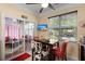 Breakfast nook with outdoor views and a sliding glass door to an outdoor porch at 3364 Middlesboro Ave, Summerville, SC 29485