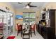Breakfast nook with outdoor views, dining table, and stylish decor for cozy dining at 3364 Middlesboro Ave, Summerville, SC 29485