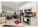 Bright kitchen with stainless steel appliances and a cozy dining area adjacent to backyard views at 3364 Middlesboro Ave, Summerville, SC 29485