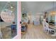 Open-concept home with a view from the entry, showcasing the living area, kitchen, and dining space at 3539 Habenaria Rd # 28, Mount Pleasant, SC 29466