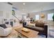 Open living area with a comfortable sofa, kitchen in the background, and natural light, perfect for relaxation at 3539 Habenaria Rd # 28, Mount Pleasant, SC 29466