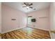 Cozy bedroom featuring hardwood floors and a ceiling fan at 3872 James Bay Road Rd, Johns Island, SC 29455