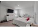This is a bedroom with white furniture and neutral colors that make it a blank space to add personal touches at 411 Bering Ln, Summerville, SC 29486