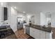 Spacious kitchen with a center island, stainless steel appliances, and ample cabinet space at 411 Bering Ln, Summerville, SC 29486