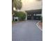 Garage entrance with private parking and lush greenery at 4209 Ocean Club Dr, Isle of Palms, SC 29451