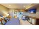 Inviting main bedroom with sophisticated decor, ensuite bath access, and a wall mounted television at 4209 Ocean Club Dr, Isle of Palms, SC 29451