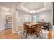 Inviting dining area with wood table and rug, perfect for gatherings at 422 Cabrill Dr, Charleston, SC 29414