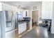 Bright kitchen features stainless steel appliances, modern cabinetry, and stylish backsplash at 5 Drummond Ct, Charleston, SC 29414