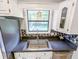 This kitchen features a stainless steel sink, modern appliances and backyard views at 5 Drummond Ct, Charleston, SC 29414