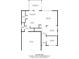 Detailed floor plan showcasing the layout of the main level, including kitchen, Gathering room, and breakfast nook at 5138 Preserve Blvd, Ladson, SC 29456