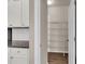 Walk-in pantry with open shelving at 5138 Preserve Blvd, Ladson, SC 29456
