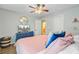 Inviting bedroom with soft colors, wood floors, and lots of natural light at 5433 Falling Tide, North Charleston, SC 29420