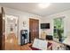 Bright bedroom with hardwood floors, window view, and closet at 614 Beauregard St, Charleston, SC 29412