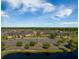Spacious aerial view of the community buildings, parking lots, and surrounding landscape at 705 Squire Pope Rd, Summerville, SC 29486