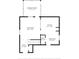 Layout of a first floor featuring kitchen, dining area, living room, foyer, screened porch, and a bath at 9747 Seed St, Ladson, SC 29456