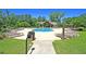 Beautiful community pool and lounge area with clubhouse at 9829 English Elm St, Ladson, SC 29456