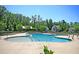 Large community pool with area and easy access entry at 9829 English Elm St, Ladson, SC 29456