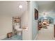 Bathroom with a toilet and bedroom space featuring carpet at 101 Firestone Ct, Summerville, SC 29483