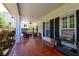 Welcoming front porch with comfortable seating, perfect for relaxing and enjoying the outdoors at 101 Firestone Ct, Summerville, SC 29483