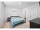 Serene bedroom with soft carpet, comfortable queen bed, and natural light streaming in at 1014 Peridote Way, Ladson, SC 29456