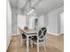 Elegant dining room featuring a stylish table with seating for six and modern pendant lighting at 1017 Marsh Royal St, Summerville, SC 29485