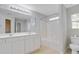Well-lit bathroom featuring a combination shower and tub, and double vanity at 105 Moon Shadow Ln, Summerville, SC 29485