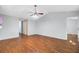 Spacious living room with hardwood floors, perfect for entertaining or relaxing at 105 Moon Shadow Ln, Summerville, SC 29485